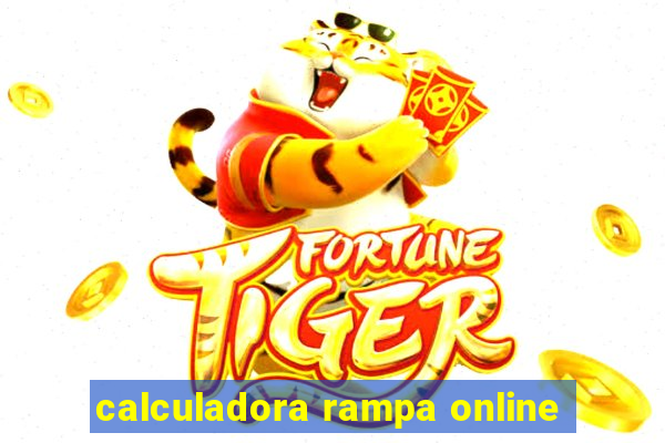 calculadora rampa online